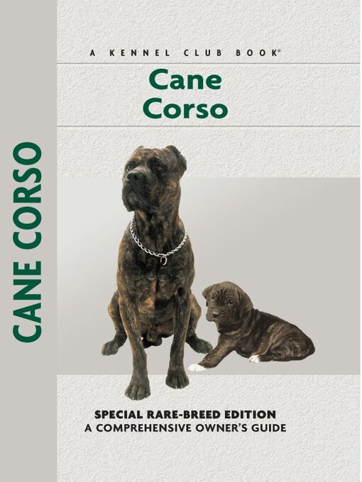 Cover image for Cane Corso
